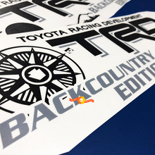 Adesivi Con Grafiche Foresta TRD Compass per Toyota Tacoma 2016-2020 3