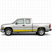 Strisce Viniliche a Slot Diagonale per Porta e Pannello Laterale per Chevrolet Silverado 1500 GMT800 1999-2007_3