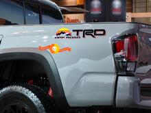 Adesivo laterale in vinile stile vintage TRD Off Road per Toyota Tacoma Tundra 4Runner_2