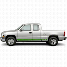 Strisce in Vinile Topografiche per Portiera e Battitacco per Chevrolet Silverado 1500 GMT800 1999-2007_6
