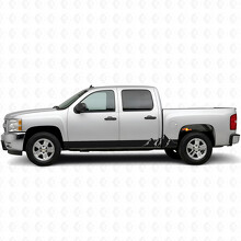 Strisce in Vinile per Porta e Modanatura Laterale Alpine Ridge per Chevrolet Silverado 1500 GMT900 2007-2013_2