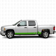 Strisce in Vinile per Porta e Modanatura Laterale Alpine Ridge per Chevrolet Silverado 1500 GMT900 2007-2013_6