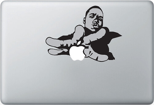 Adesivo decalcomania per laptop MacBook stile Bro Man Hip Hop
