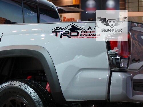 Kit di Adesivi in Vinile TRD Off Road Mountain Side per Toyota Tacoma Tundra 4Runner