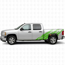 Strisce in vinile dentellate per fiancate Chevrolet Silverado 1500 GMT900 2007-2013_6