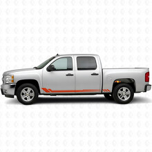Strisce in Vinile a Nido d'Ape per Porta e Pannello Laterale per Chevrolet Silverado 1500 GMT900 2007-2013_4