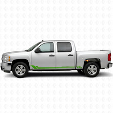 Strisce in Vinile a Nido d'Ape per Porta e Pannello Laterale per Chevrolet Silverado 1500 GMT900 2007-2013_6