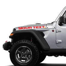 Adesivi in vinile personalizzati per cofano per Jeep Gladiator JT_3
