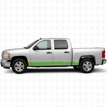 Strisce in Vinile Angolari Lightning per Porta e Modanature Laterali per Chevrolet Silverado 1500 GMT900 2007-2013_6