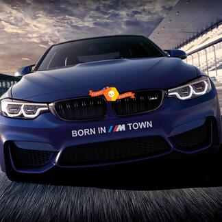 Nato a ///M Town BMW M Power M Performance nuovi adesivi decalcomanie in vinile

