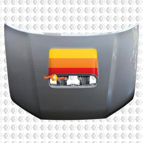 Adesivo in Vinile per Cofano Stile Retrò per Toyota 4Runner 2013-2020