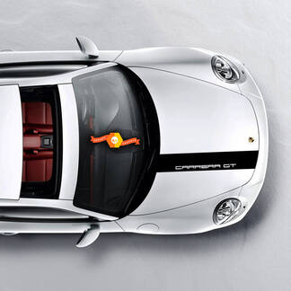 Cofano Porsche Carrera GT strisce kit adesivo decalcomania
