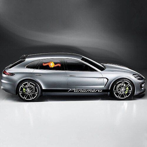 Adesivo decalcomania kit strisce laterali Porsche Panamera

