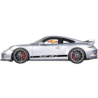 Kit di adesivi decalcomania strisce laterali Porsche 911 GT3
