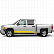 Strisce in Vinile Contorno Parallelo per Porta e Minigonne per Chevrolet Silverado 1500 GMT900 2007-2013_3