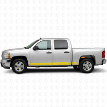 Strisce in Vinile Topografiche per Portiera e Modanatura Laterale per Chevrolet Silverado 1500 GMT900 2007-2013_3