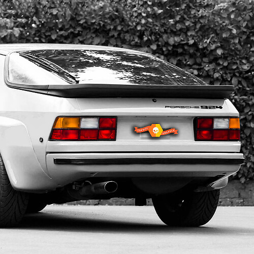 Adesivo in Vinile Logo Porsche per Portellone Posteriore Porsche 924