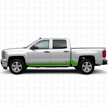 Strisce Viniliche Mountain Range per Porta e Soglia, per Chevrolet Silverado 1500 K2XX 2014-2019_6
