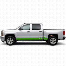 Strisce viniliche Alpine Ridge per porta e pannello sottoporta per Chevrolet Silverado 1500 K2XX 2014-2019_6