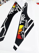 TRD Overland edition Mountain Vintage Colors BedSide Side Vinyl Stickers Decal adatta per Toyota Tacoma Tundra tutti gli anni
 3