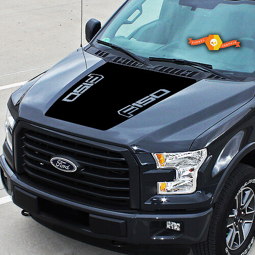 Adesivo Vinilico Striscia Centrale Cofano F150 per Musclecar Truck
