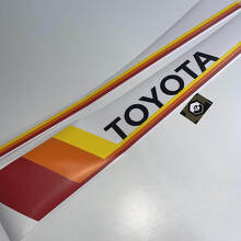 Kit di Adesivi in Vinile a Strisce Retro per Pannelli Laterali per Toyota FJ Cruiser_4