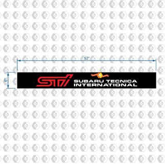 STI Subaru Tecnica International Adesivo per striscione per parabrezza
