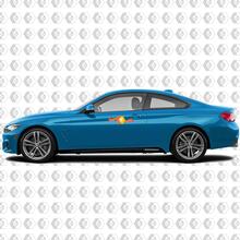 BMW M Power M Performance Born In M Town M Motorsport Side Rocker Panel adesivi decalcomanie in vinile F32 F36 F30 F82
 2
