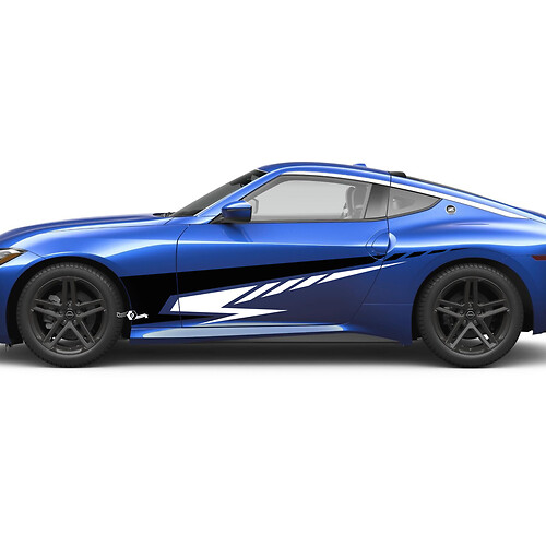 Decallo adesivo grafico laterale per Nissan Z 2Colors
