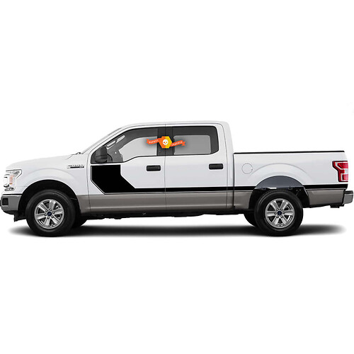 2015-2020 SIDELINE Hockey Side Kit grafico in vinile adesivi decalcomanie strisce per Ford F-150
