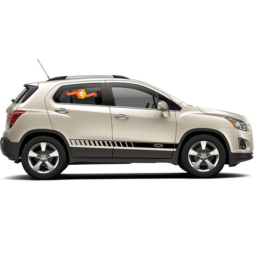 Chevy Trax Side Stripe Graphic Adesivo Decalcomania linea porta Adesivo Grafica decalcomania

