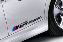 M BMW Motorsport M3 M5 M6 E36 E39 E46 E63 E90 Decal adesivo emblema
