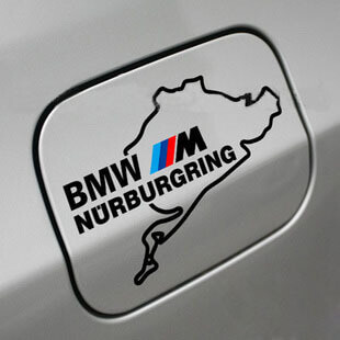 Adesivo adesivo per portello del serbatoio carburante BMW M NURBURGRING M3 M5 M6 328

