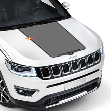 2017 2018 2019 2020 Jeep Compass Latitude TRAILHAWK Vinile Hood Decal Sticker Graphic Stripe Vinile avvolgente di alta qualità
 2