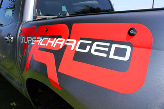 TRD toyota tacoma trd supercharger pickup truck Adesivi laterali in vinile Decal adatta a Tacoma 2013-2020 o Tundra 2013-2020
