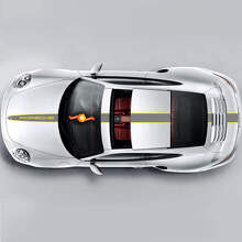 Strisce Porsche Racing Strisce Racing Edition a due colori o qualsiasi Porsche #6
 3