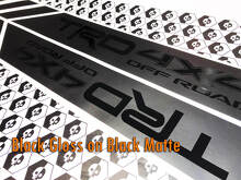 Kit Adesivi in Vinile Laterali per Cassone TRD 4x4 Off Road per Toyota Tacoma o Tundra_2