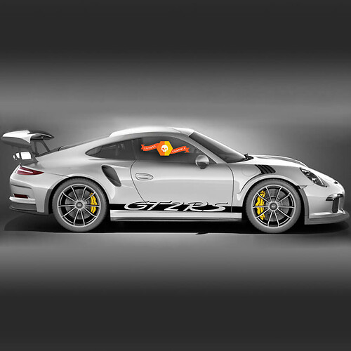 Strisce laterali Porsche GT2 RS Racing per strisce laterali Carrera
