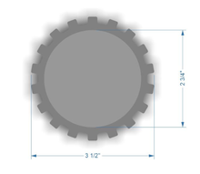 Stella militare con linee Topo Stemma in metallo e alluminio Emblema da comodino in alluminio
 2