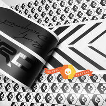 TRD Racing Development Nero opaco e nero lucido Adesivi laterali in vinile Decal adatta per Tacoma 2013-2020 o Tundra 2013-2020
 3