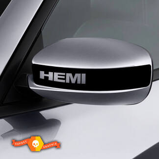 Dodge Charger Mirror Decal Sticker La grafica Hemi si adatta ai modelli 2011-2016

