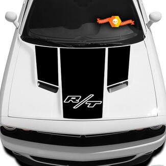 La grafica della decalcomania Dodge Challenger R/T Hood T si adatta ai modelli 09 - 14
