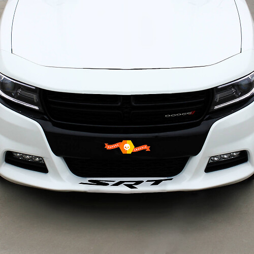 Adesivo Grafico 2 per Spoiler Anteriore Dodge Charger
