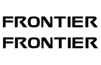 2 Frontier Decal Sticker Graphic Side Kit per Nissan
