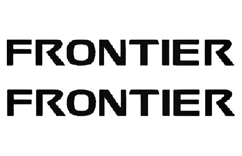 2 Frontier Decal Sticker Graphic Side Kit per Nissan
