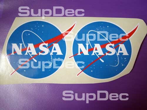 Adesivo decalcomania in vinile della NASA