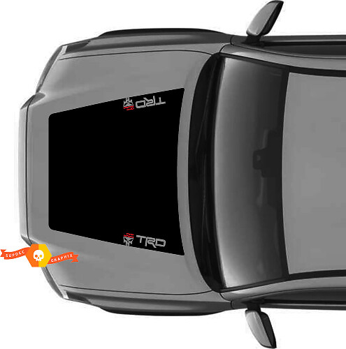 Adesivo cofano TRD Off Road Style Punisher No-Scoop per Toyota Tacoma 2016-2020