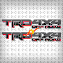 Adesivo Vinilico TRD 4x4 Off Road Sequoia Forest Bedside per Toyota Tundra_2