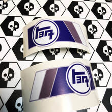 Coppia TRD TEQ Vintage Retro Old Style Vinyl Stickers Decal adatta per Toyota 4Runner Tacoma FJ Cruiser
 2