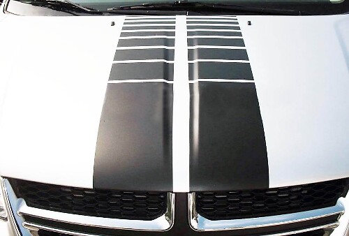 Adesivo in Vinile a Strisce Stroboscopiche per Cofano per Dodge Grand Caravan
